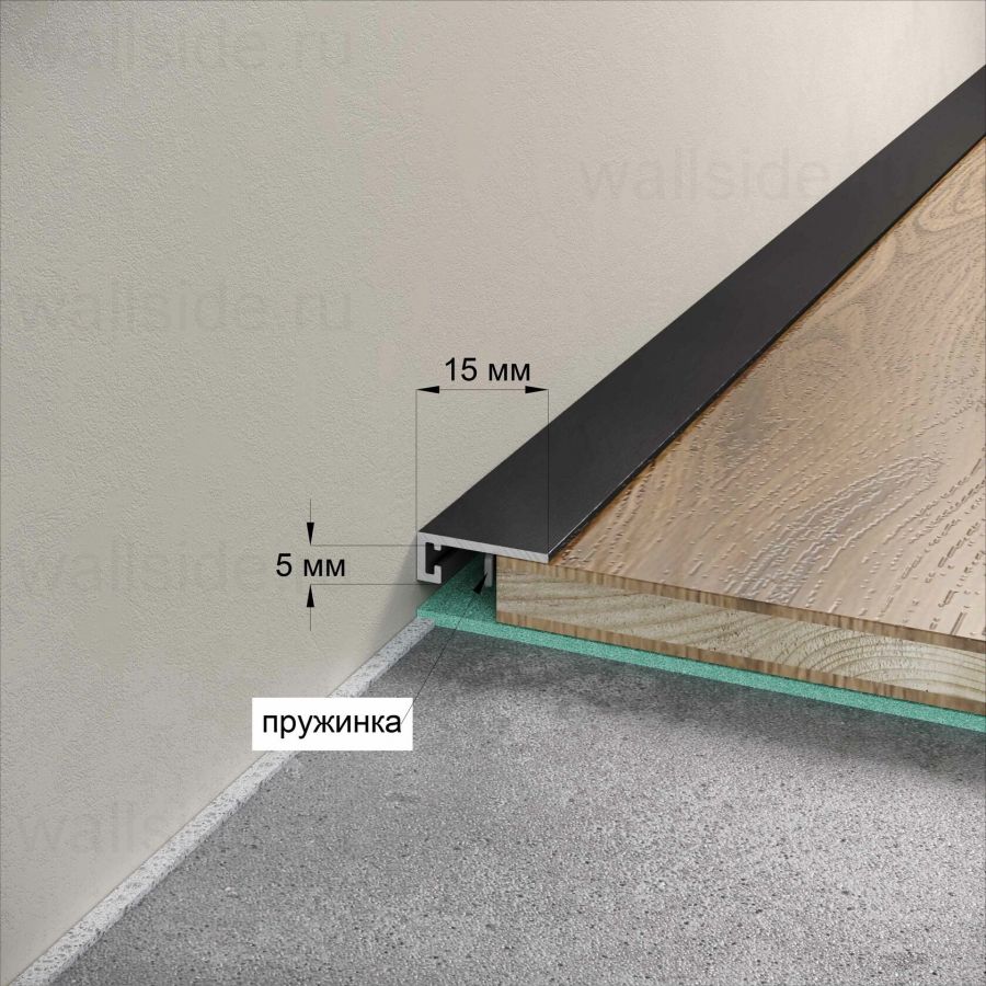 Микроплинтус Micro 15 Classic Laconistiq шампань