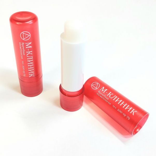 Гигиенические помады с логотипом М-КЛИНИК