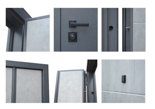 Дверь Входная АСД Двустворчатая Байкал