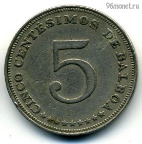 Панама 5 сентесимо 1966