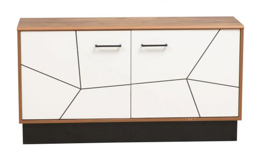 Тумба под ТВ 54.05 Гамма 1200 мм, Таксония/Белый