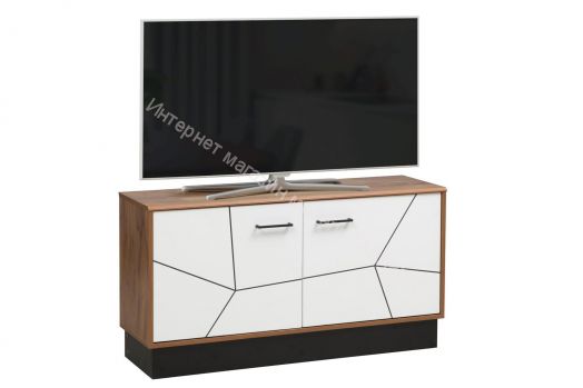 Тумба под ТВ 54.05 Гамма 1200 мм, Таксония/Белый