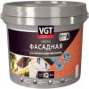 Краска Фасадная Силиконизированная VGT Premium IQ161 2л(3.1кг) Долговечная, Акриловая, Белая / ВГТ IQ161.