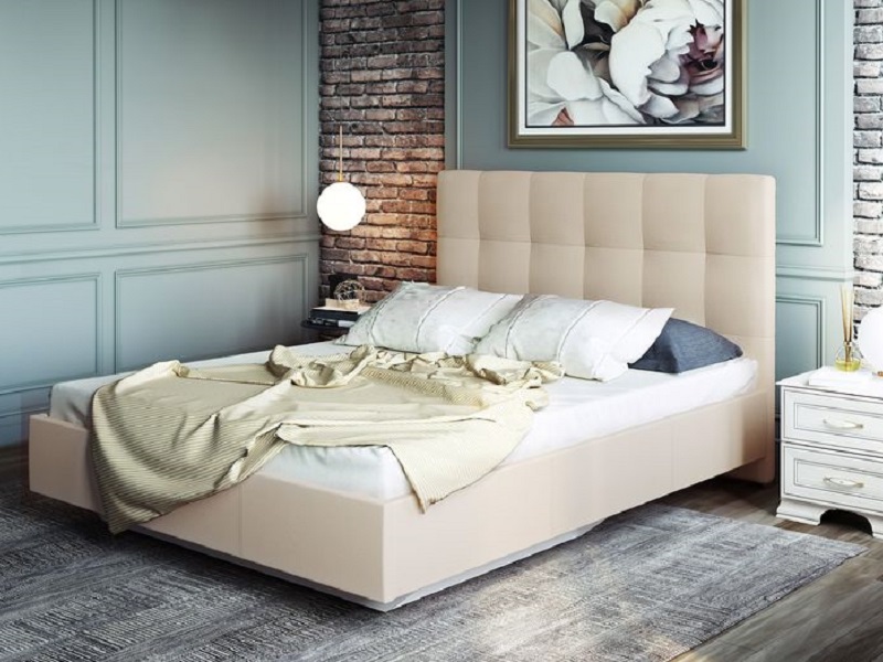 Кровать интерьерная Сонум найс вайт