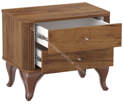 Тумба прикроватная 43.14 Стефани, Таксония/Таксония патина