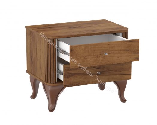 Тумба прикроватная 43.14 Стефани, Таксония/Таксония патина