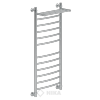 Полотенцесушитель Ника ЛД (Г) ВП-120/50/56 с Полочкой Водяной.