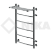 Полотенцесушитель Ника ЛД ВП-80/40/46 с Полочкой Водяной с Боковым Подключением.