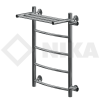 Полотенцесушитель Ника ЛД ВП-60/60/66 с Полочкой Водяной с Боковым Подключением.