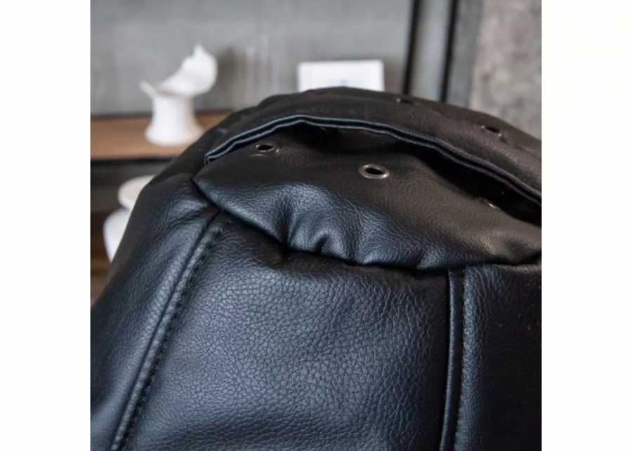 Кресло-Груша "Экокожа премиум черная"