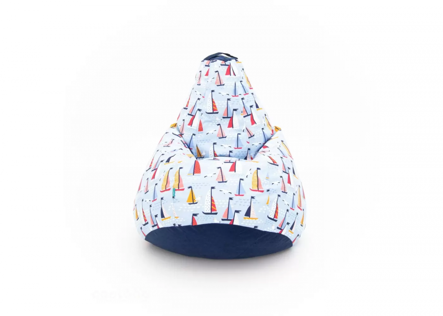 Кресло-Груша "Кораблики"