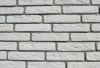 Декоративный Кирпич Русский Камень Антик Белый Артикул 01.04 Ш19.5хВ4.7 см 1м2.
