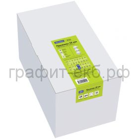 Пружины пластик D=28мм OfficeSpace, белый, 100шт. PC7024