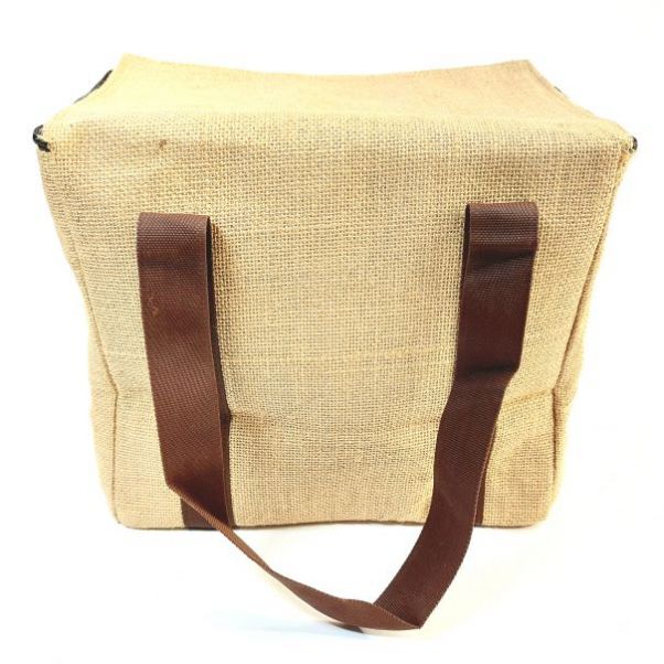 Сумка-холодильник из джута