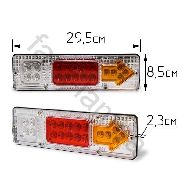 Светодиодные led задние фонари