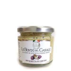 Брускетта из артишоков Le Bonta del Casale Bruschetta ai Carciofi 180 г - Италия