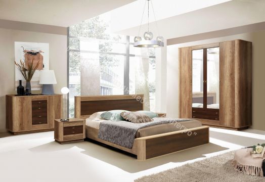 Шкаф витрина 34.06 Фантазия, Дуб каньон/Дуб кальяри