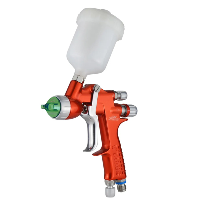 Sagola MiniExtreme Миникраскораспылитель для базы с воздушной головой MiniHVLP, дюзой 1,0