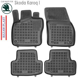 Коврики салона Skoda Karoq I Rezaw Plast (Польша) - арт 200214