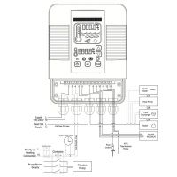 Цифровой контроллер Elecro Heatsmart Plus теплообменника G2SST + датчик потока и температуры