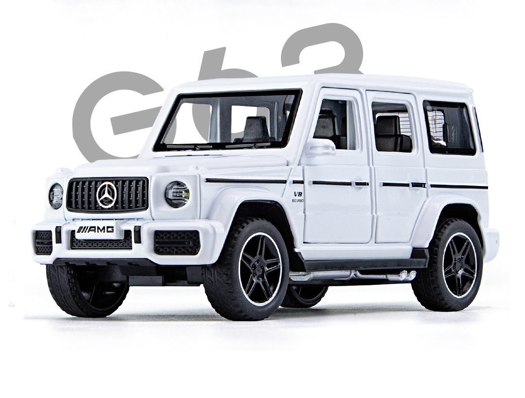 Модель металлическая Гелик AMG-G63 звук, свет, инерция 1:32 в подарочной коробке (A88Z32N-G)