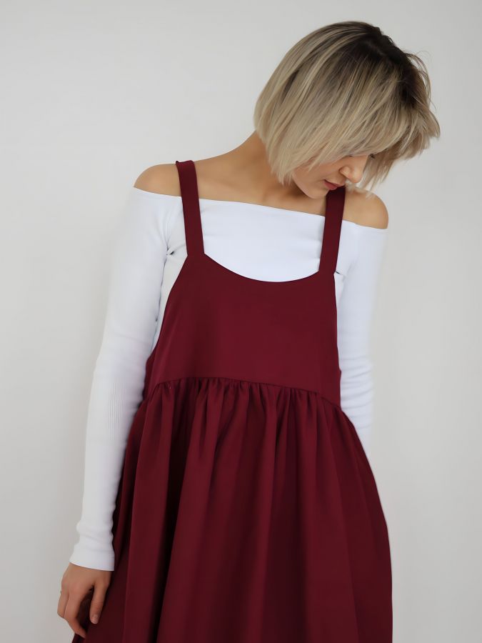 Топ с открытыми плечами белый