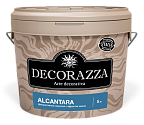 Декоративное Покрытие Замша Decorazza Alcantara 1л ALC 004, Имитирующее Натуральную Кожу / Декоразза Алкантара.