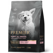 Premier Dog Turkey PUPPY Свежее мясо индейки для щенков 10 кг