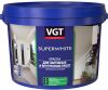 Краска для Наружных и  Внутренних Работ VGT Superwhite ВД-АК-1180 3кг Акриловая, Супербелая, Матовая / ВГТ