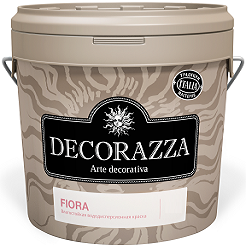 Краска для Стен и Потолков Decorazza Fiora 2.7л FR 10-81 Влагостойкая / Декоразза Фиора.