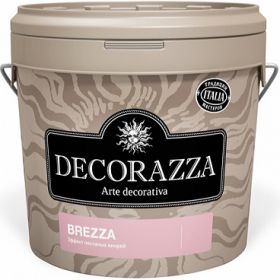 Декоративная Штукатурка Decorazza Brezza 1л BR 10-104 Эффект Бархатных Песчаных Вихрей.