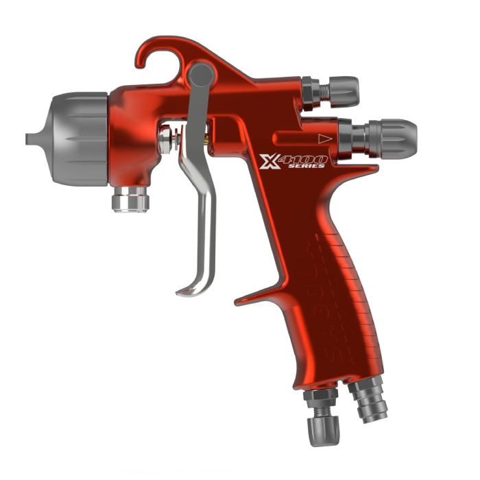 Sagola X4100 Series Pressure Краскораспылитель с воздушной головой ХТ03(HVLP), дюзой 1,0