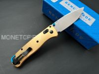 Нож Benchmade 535 Bugout brass