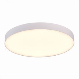 Светильник Потолочный ST-Luce ST606.532.96 Белый LED 1*96W 3000K 8 640Lm Ra>85 120° IP20 D600xH55 185-265V / СТ Люче