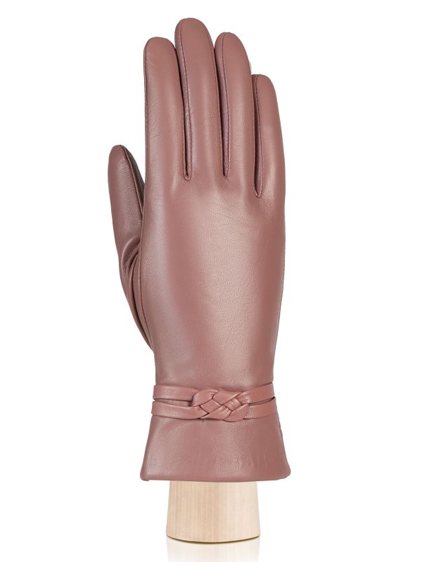 Перчатки женские 100% ш IS954 rose taupe ELEGANZZA