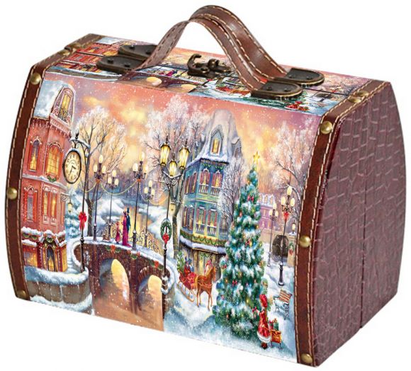 Сундук Праздничный город 1200 грамм