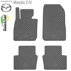 Коврики салона Mazda 3 IV Gumarny Zubri (Чехия) - арт 221784-3