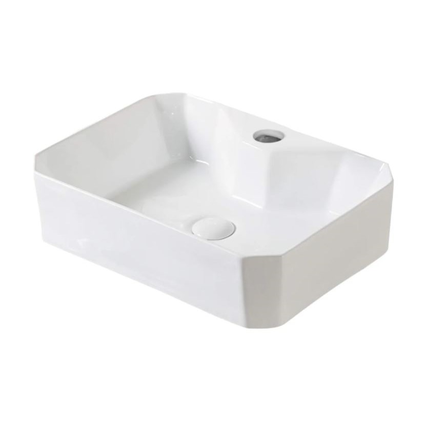 Изображение Керамическая накладная раковина SantiLine SL-1083 50 х 37