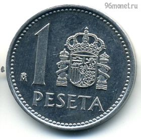 Испания 1 песета 1986