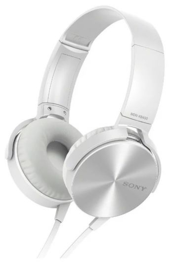 Наушники Sony MDR-XB450AP, White