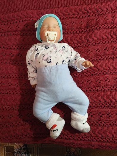 Детский вязаный плед "Магия ягод"