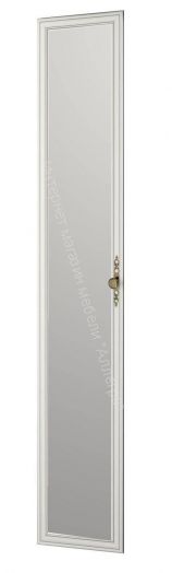 Шкаф для одежды 06.14 Габриэлла с 2-мя зеркалами (800), Вудлайн кремовый/Сандал белый/патина