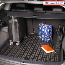 Коврик Hyundai Santa Fe IV от 2018 - 2023 5 мест в багажник резиновый Rezaw Plast (Польша) - 1 шт.