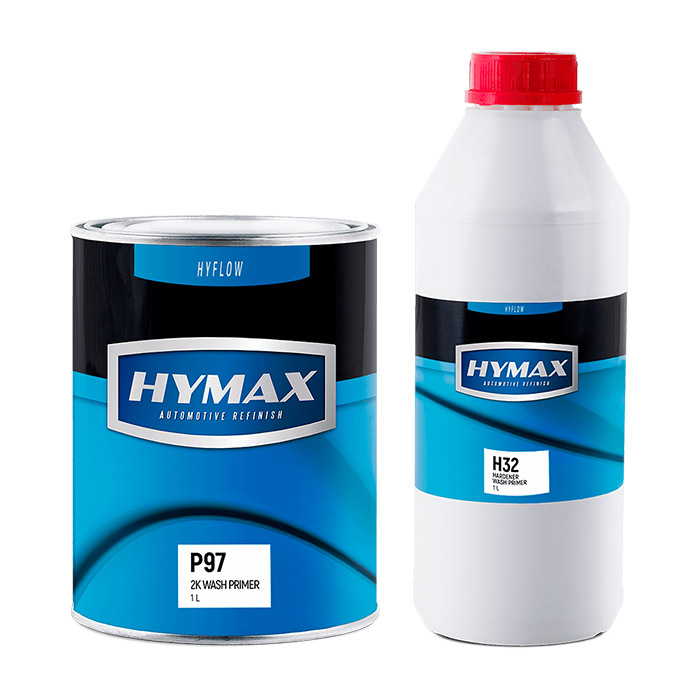 Hymax 2K 1:1 Wash Primer/Кислотный грунт + отв. для Wash Primer, объем 1л. + 1л.