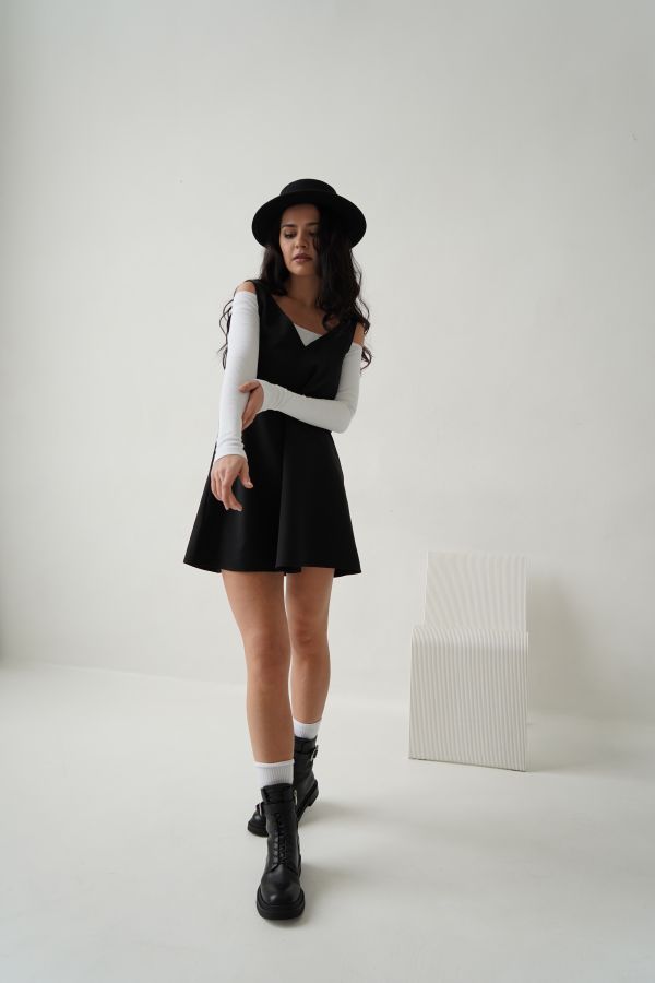 Платье Agio черное