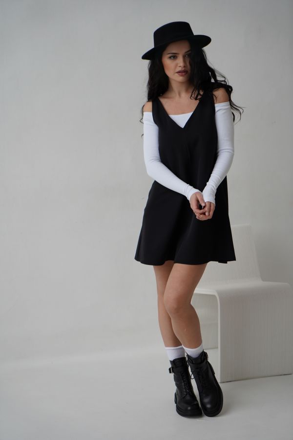 Платье Agio черное