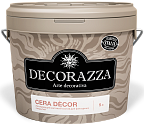 Декоративный Состав Decorazza Cera Decor 1л CD 10-30 Лессирующий, Матовый на Основе Воска / Декораза Сера Декор.
