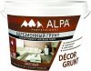 Адгезионный Грунт Alpa Professional Decor Grunt 10л для Внутренних и Наружных Работ.