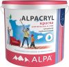 Краска для Потолков Alpa Alpacryl 10л Белая, Глубокоматовая / Альпа Альпакрил.