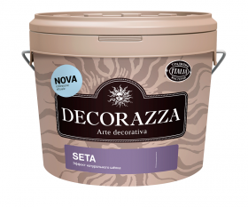 Декоративная Штукатурка Decorazza Seta Nova 5кг Эффект Натурального Шёлка / Декоразза Сета Нова